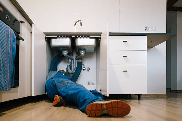 Professional Plumbing technician working in Burlington, IL